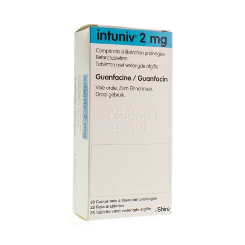 Intuniv 2 mg prolonged-release tablets tablets, prolonged-release