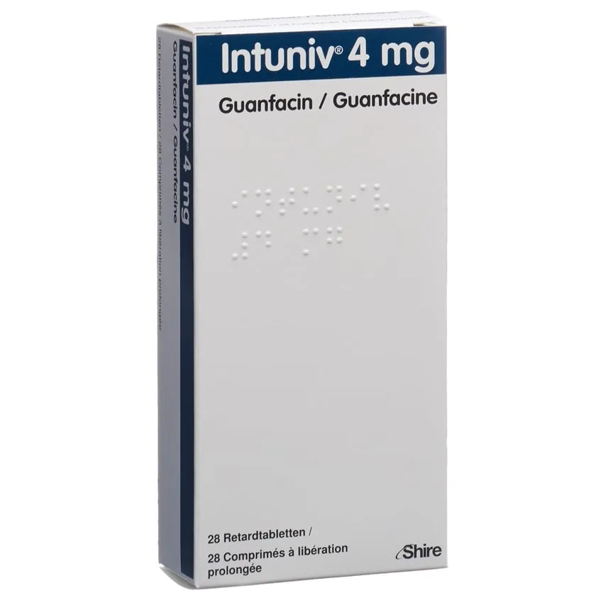 Intuniv 4 mg prolonged-release tablets tablets, prolonged-release