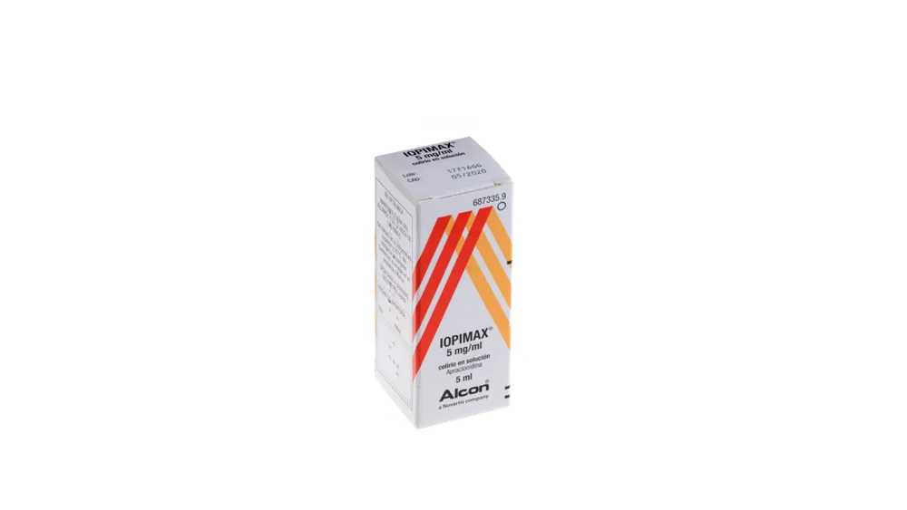 Iopimax 5 mg/ml eye drops solution solution, ophthalmic
