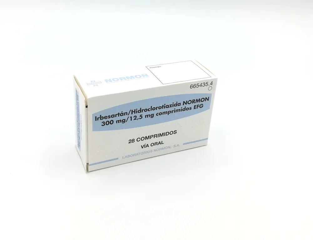 Irbesartan/idroclorotiazide Normon 300 mg/12,5 mg compresse EFG compresse