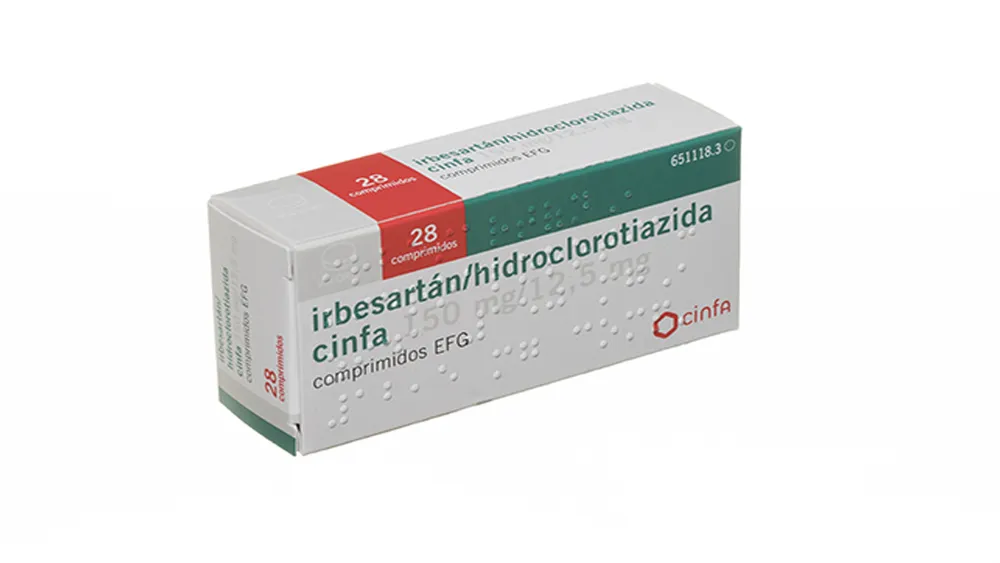 Irbesartan/idroclorotiazide Viatris 150 mg/12.5 mg compresse EFG compresse