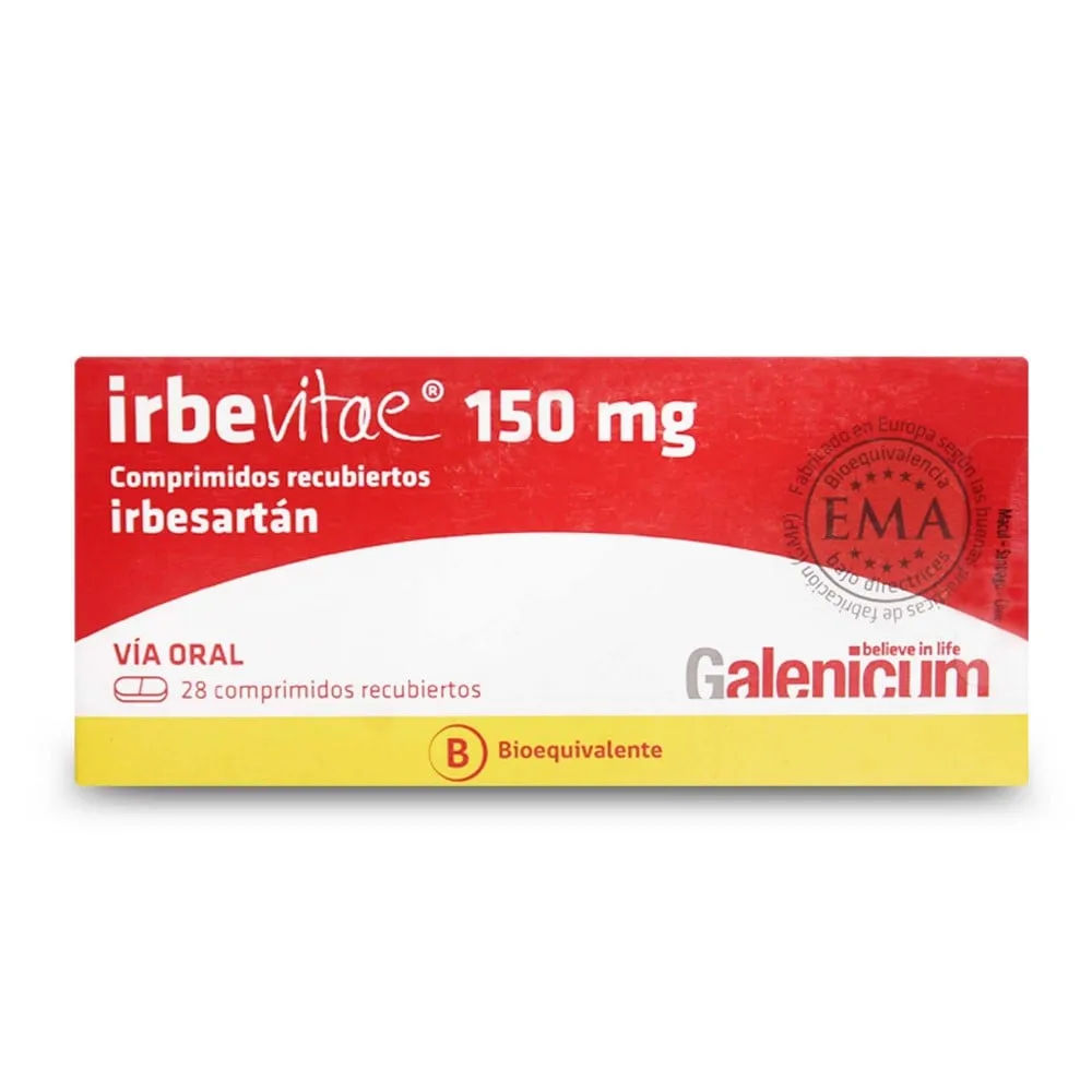 Irbesartan Tarbis Pharma 150 mg compresse rivestite con film EFG compresse, rivestite con film
