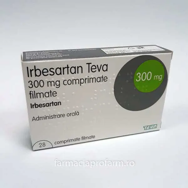 Irbesartan Teva 300 mg film-coated tablets EFG tablets, film-coated