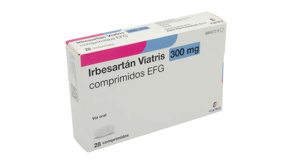 Irbesartan Viatris 300 mg tablets EFG tablets