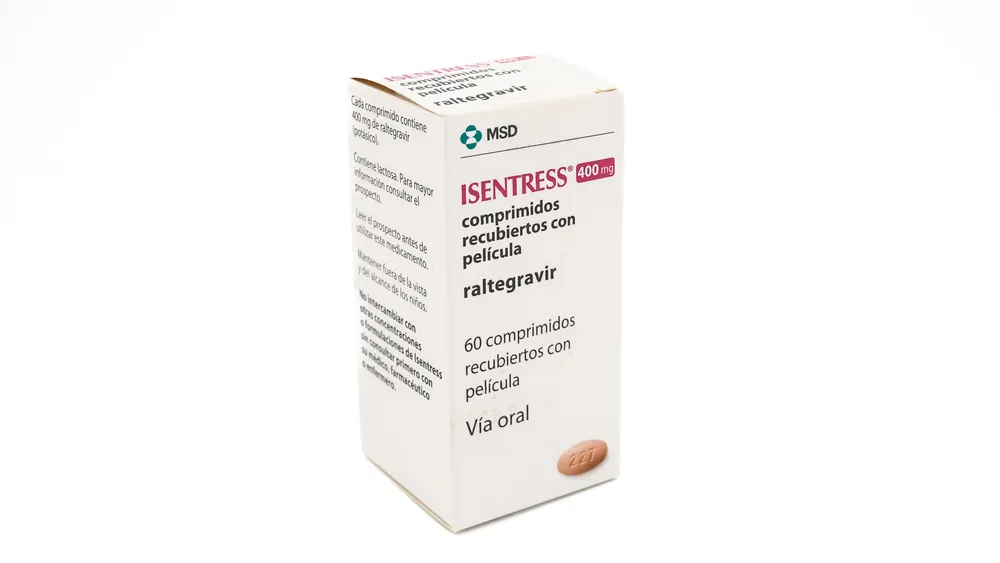 Isentress 400 mg film-coated tablets tablets, film-coated