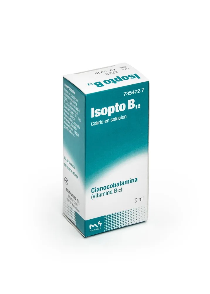 Isopto B12 0,5 mg/ml collirio in soluzione soluzione, oculare