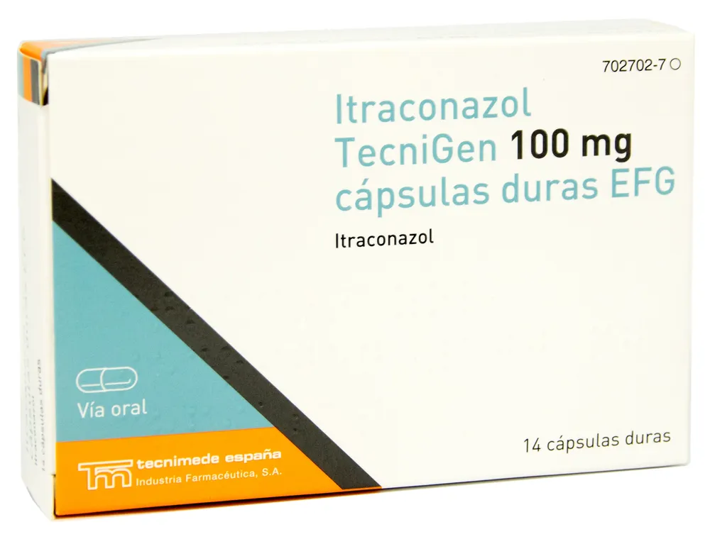 Itraconazolo Tecnigen 100 mg capsule rigide EFG capsule, rigide