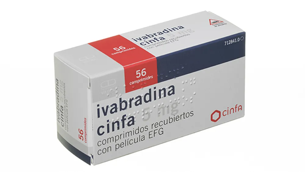 Ivabradine CINFA 5 mg film-coated tablets EFG tablets, film-coated