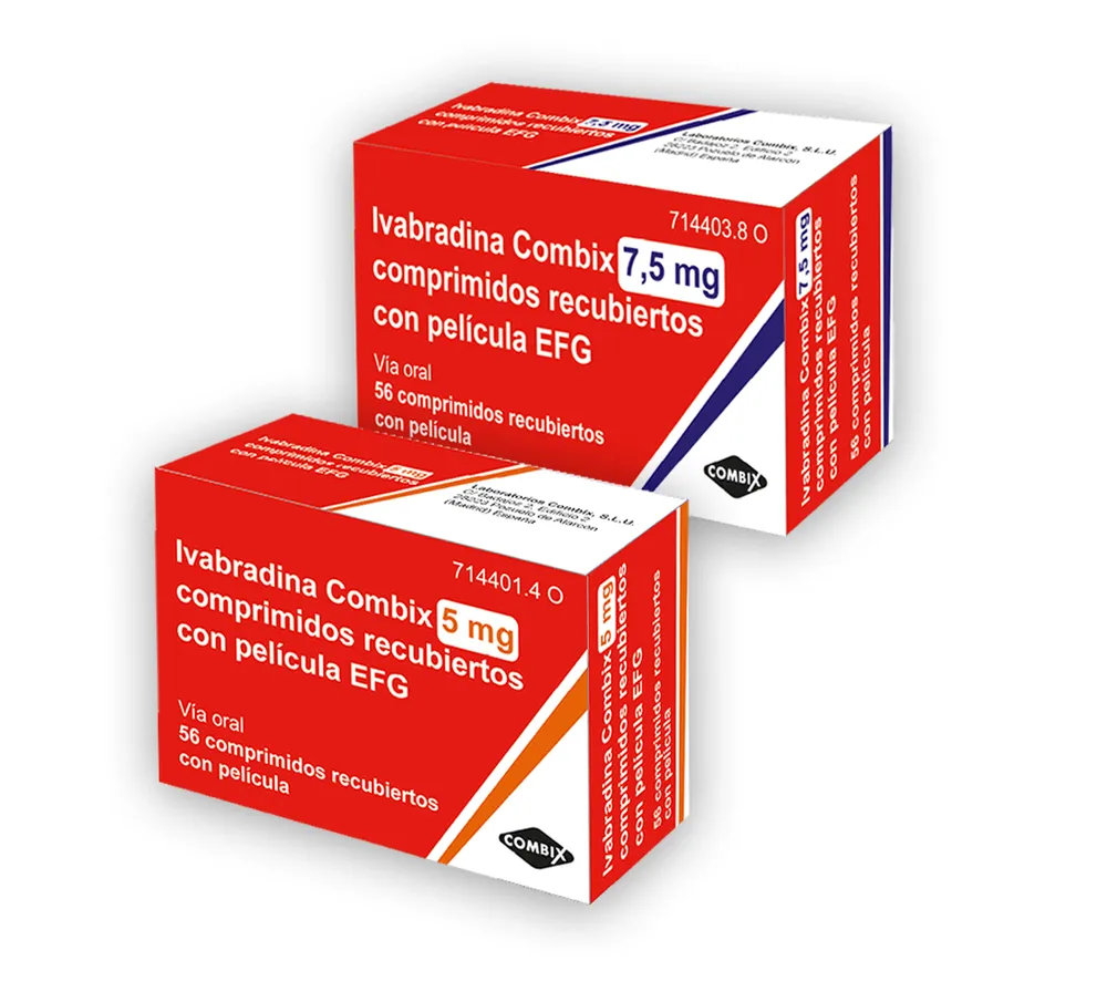 Ivabradine Combix 5 mg film-coated tablets EFG tablets, film-coated