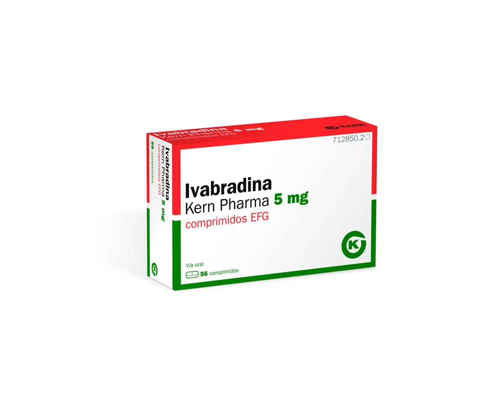 Ivabradine Kern Pharma 5 mg tablets EFG tablets