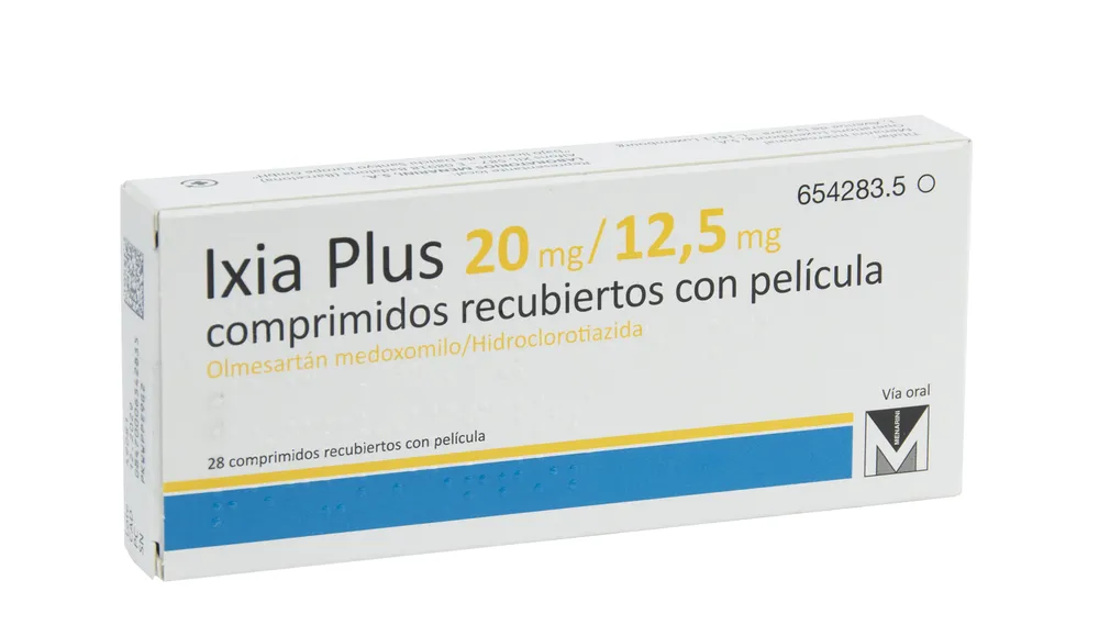 Ixía Plus 20 mg/12.5 mg film-coated tablets tablets, film-coated