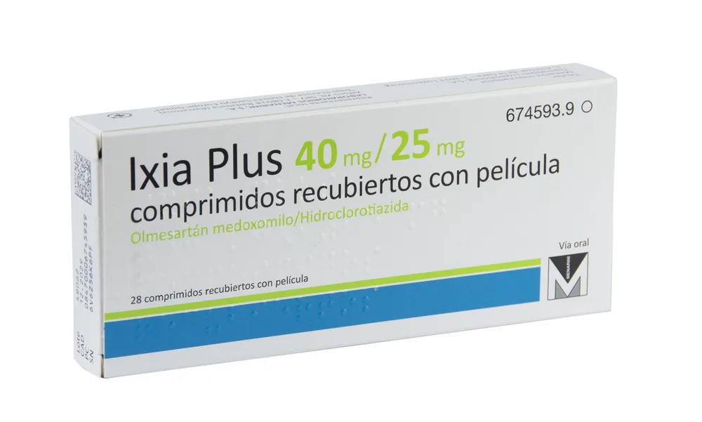 IxIa Plus 40/25 mg compresse rivestite con film compresse, rivestite con film