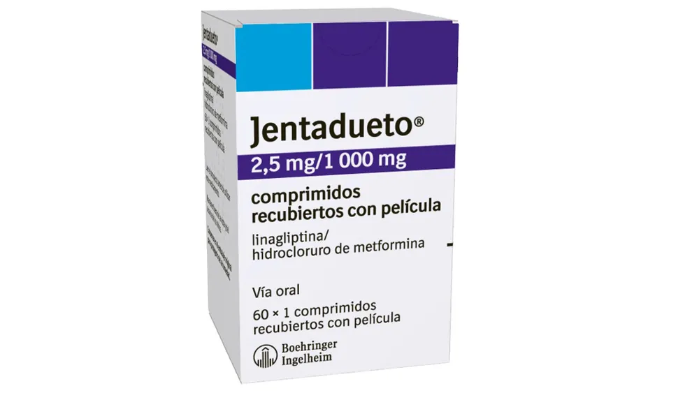 Jentaduo 2,5 mg/1000 mg compresse rivestite con film compresse, rivestite con film