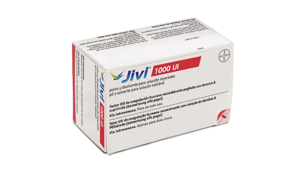 Jivi 1000 IU powder and solvent for solution for injection powder and solution for injection