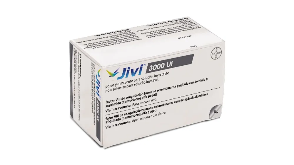 JIVI 3000 UI POLVO Y DISOLVENTE PARA SOLUCION INYECTABLE POLVO Y SOLUCIÓN PARA SOLUCIÓN INYECTABLE