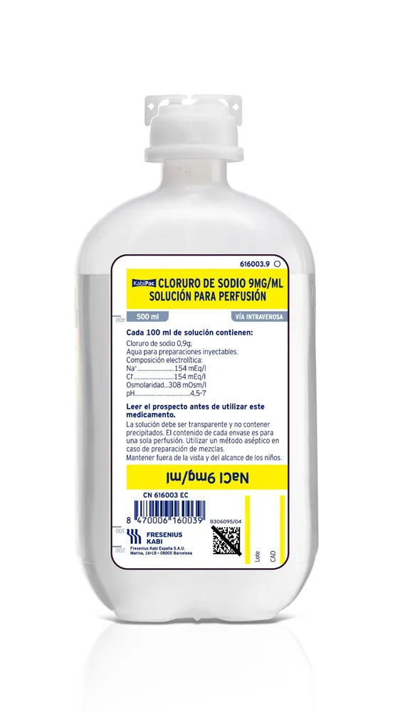 Kabipac cloruro di sodio 9 mg/ml soluzione per infusione soluzione per infusione