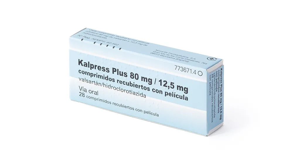 Kalpress Plus 80 mg / 12.5 mg, film-coated tablets tablets, film-coated