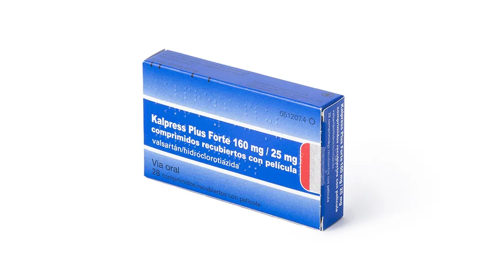Kalpress Plus Forte 160 mg/25 mg film-coated tablets tablets, film-coated