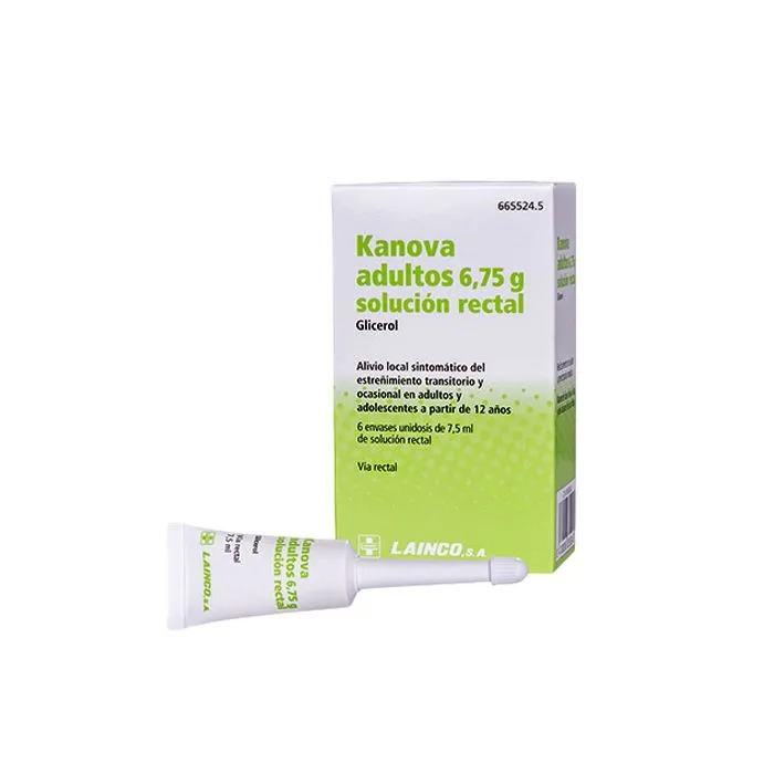 Kanova Adultos 6.75 g rectal solution solution, rectal