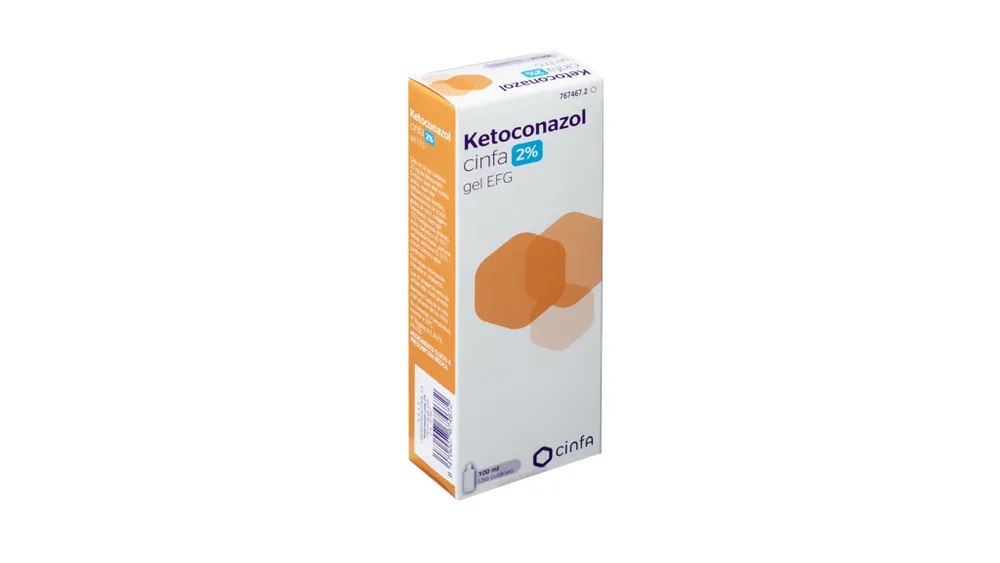 Ketoconazolo Cinfa 2% gel EFG gel