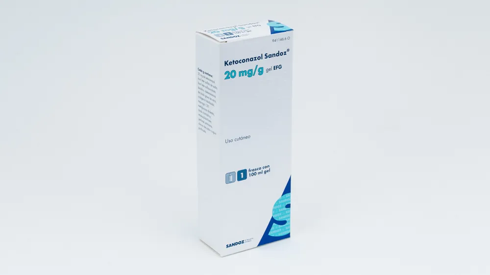 Ketoconazolo Sandoz 20 mg/g gel EFG gel