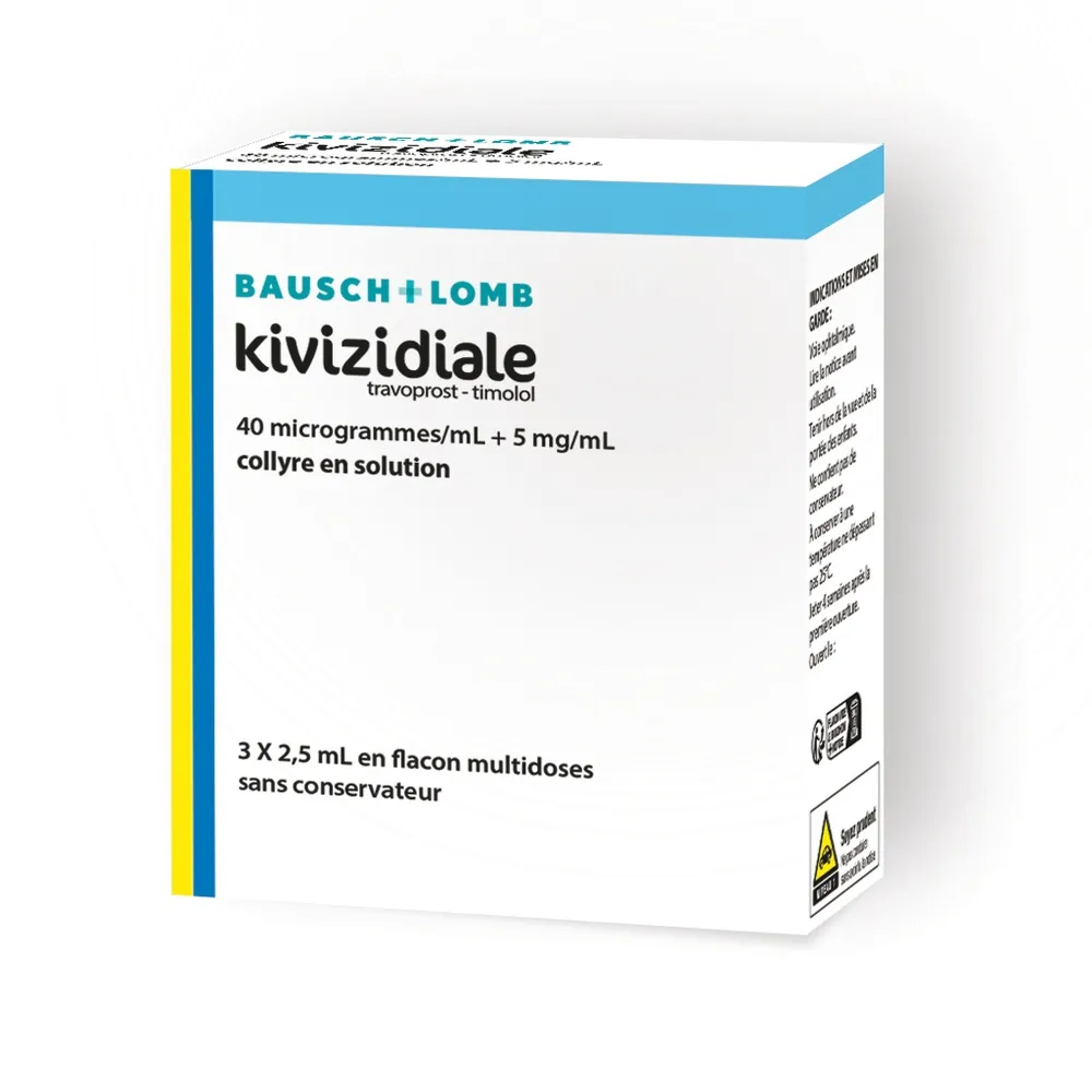 Kivizidiale 40 microgrammi/ml + 5 mg/ml collirio in soluzione soluzione, oculare