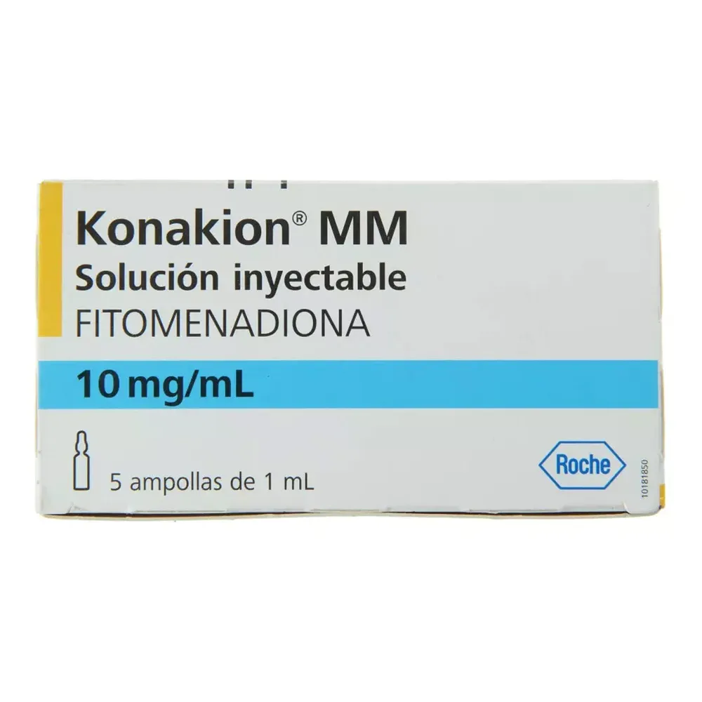Konakion 10 mg/ml soluzione orale/soluzione iniettabile soluzione, orale e per iniezione