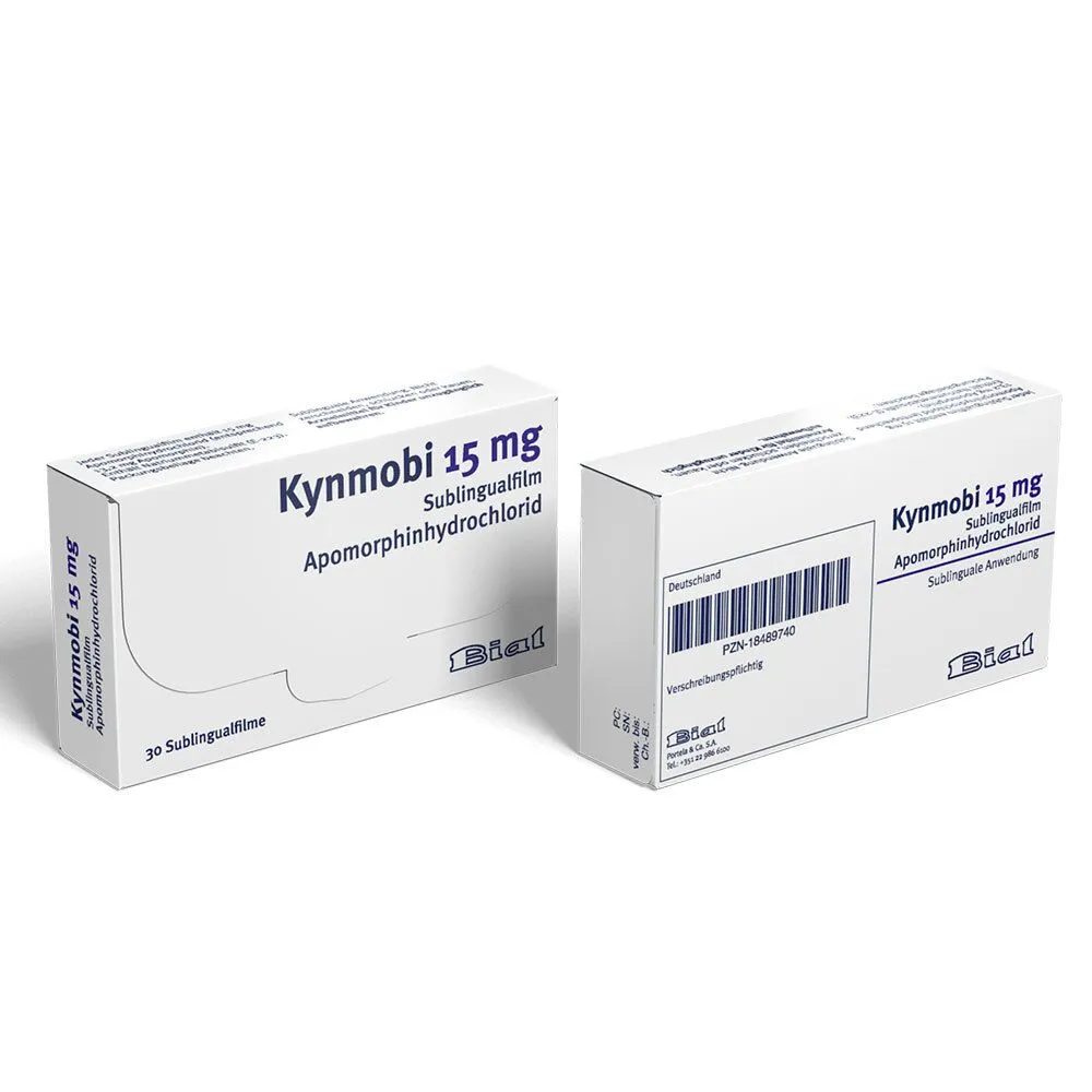 Kynmobi 15 mg film sublinguale pellicola sublinguale