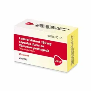 Lacerol Retard 180 mg capsule rigide a rilascio prolungato capsula, rigida a rilascio prolungato