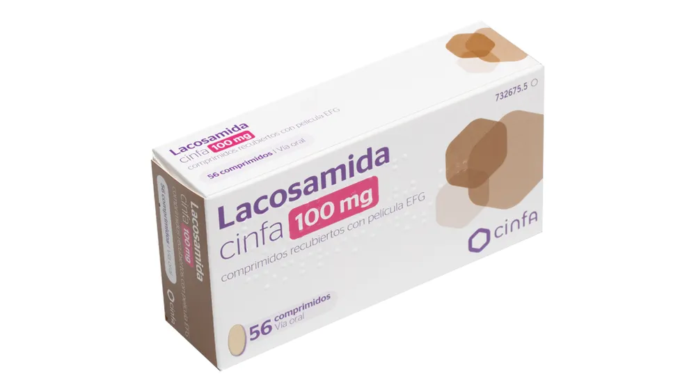 Lacosamide Cinfa 100 mg compresse rivestite con film EFG compresse, rivestite con film