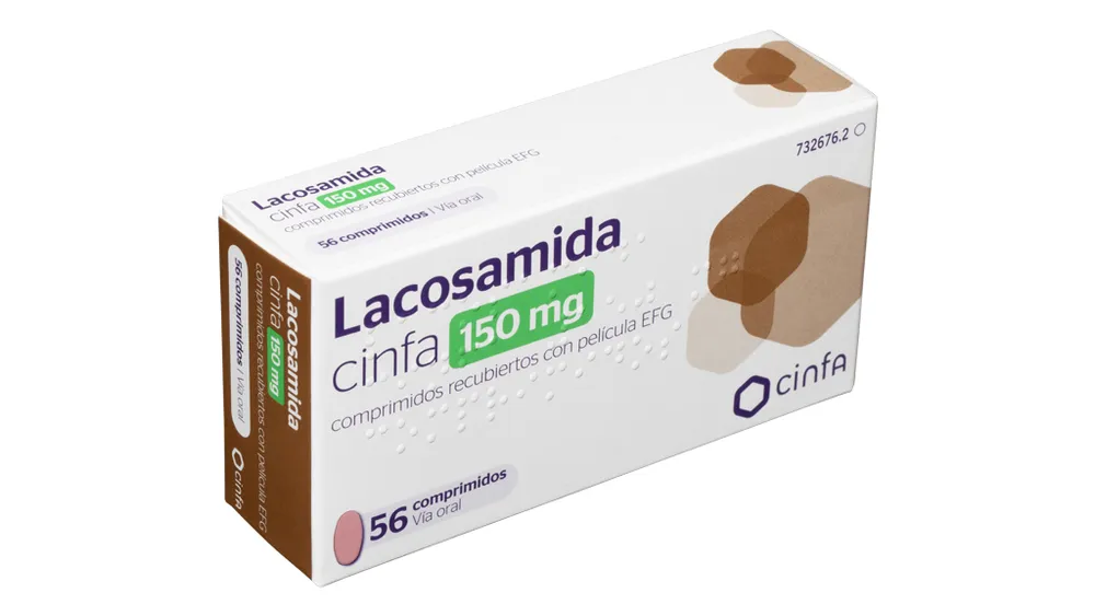 LACOSAMIDA CINFA 150 MG COMPRIMIDOS RECUBIERTOS CON PELICULA EFG COMPRIMIDO RECUBIERTO CON PELÍCULA