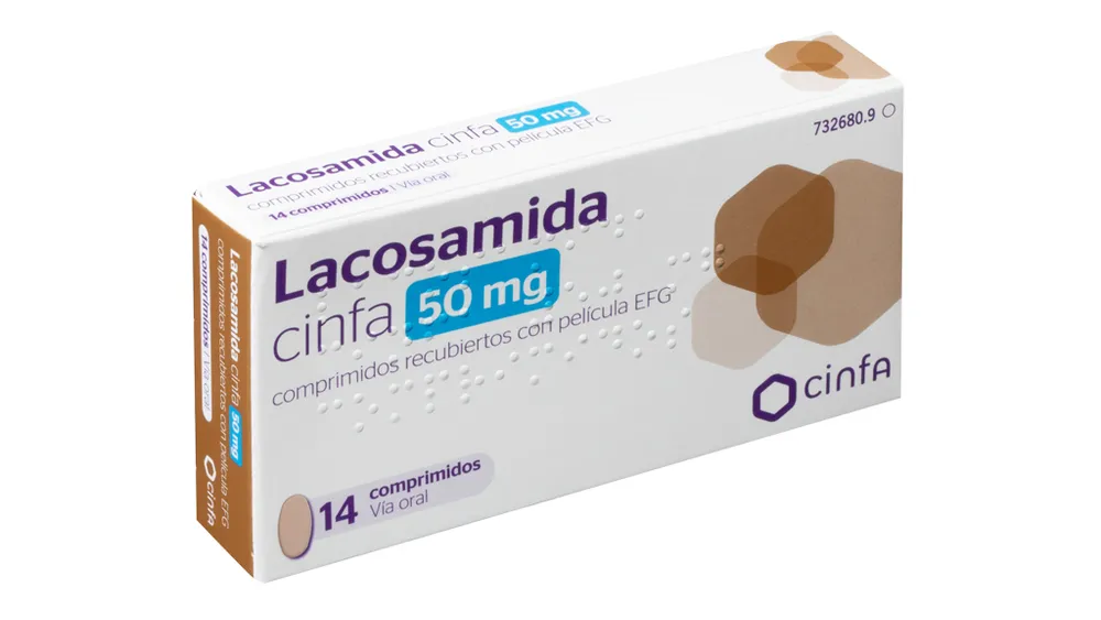 Lacosamide CINFA 50 mg compresse rivestite con film EFG compresse, rivestite con film