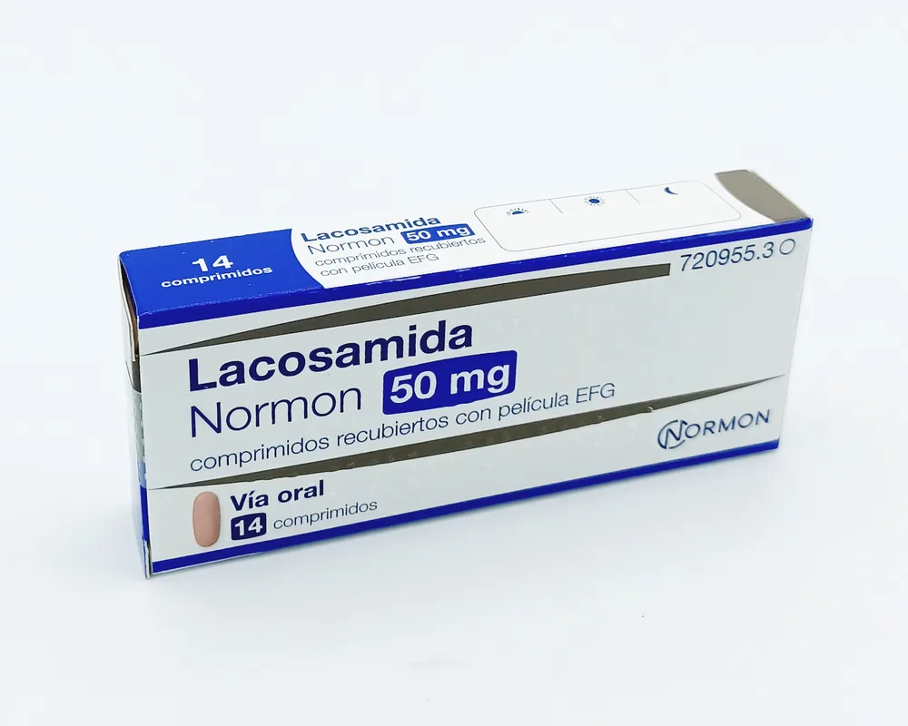 Lacosamide Normon 50 mg film-coated tablets EFG tablets, film-coated