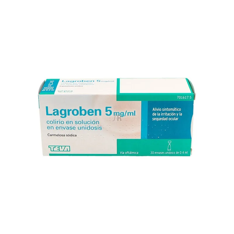 Lagroben 5 mg/ml eye drops solution in single-dose container solution, ophthalmic in single-dose container