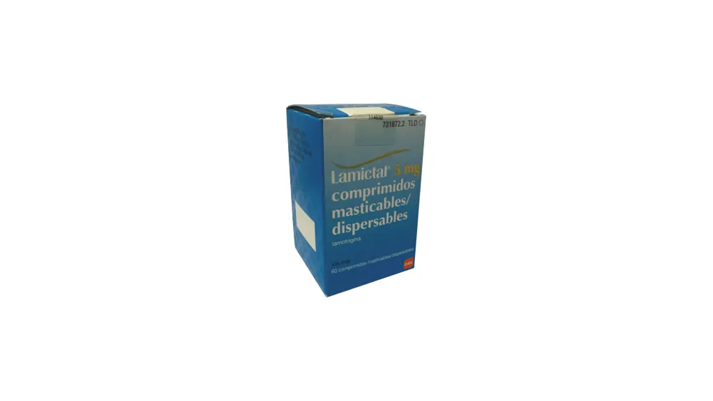 Lamictal 5 mg orodispersible tablets tablets, chewable and dispersible
