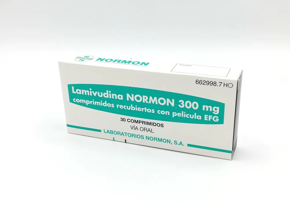 Lamivudine Normon 300 mg film-coated tablets EFG tablets, film-coated