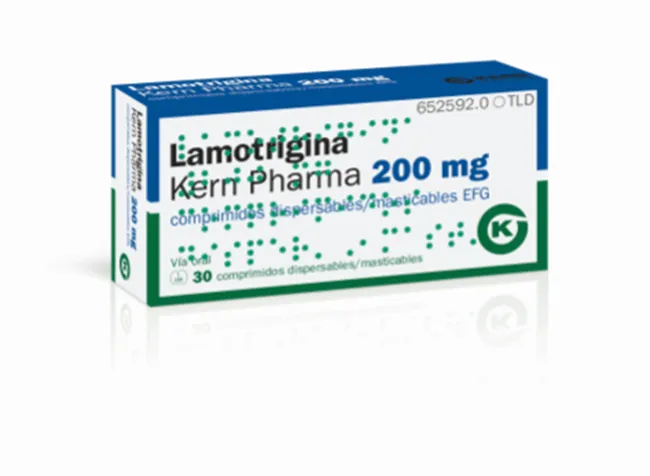 Lamotrigine Aurovitas 200 mg chewable/dispersible tablets EFG tablets, chewable and dispersible