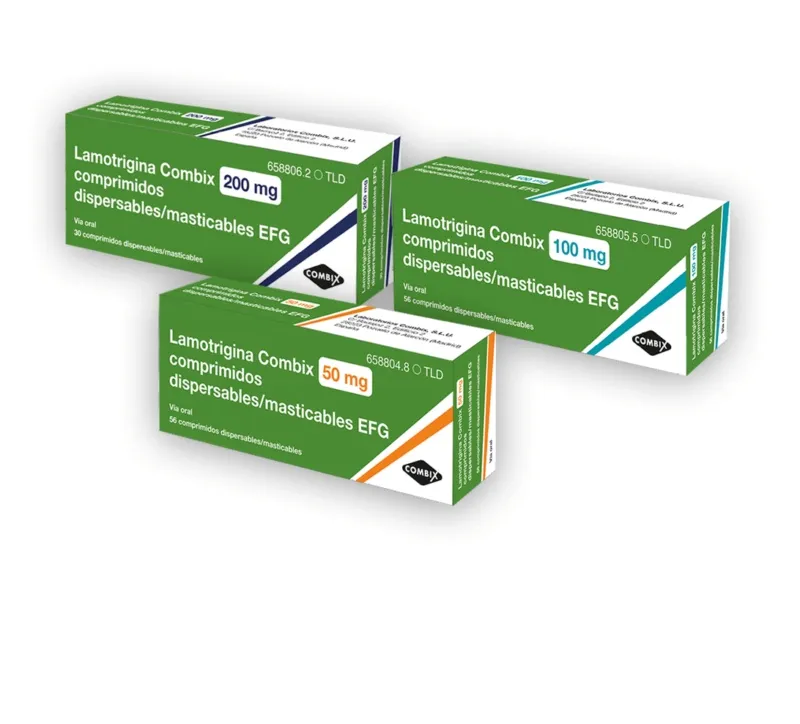 Lamotrigina Pharma Combix 50 mg compresse masticabili e dispersibili EFG compresse masticabili e disperdibili
