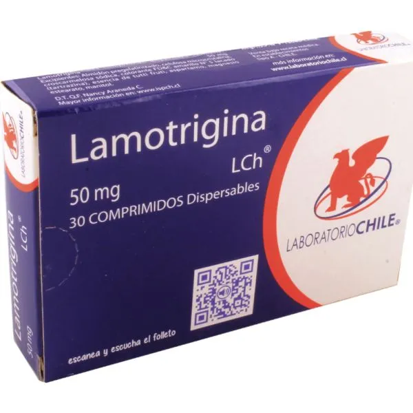 Lamotrigine Teva 50 mg chewable and dispersible tablets EFG tablets, chewable and dispersible