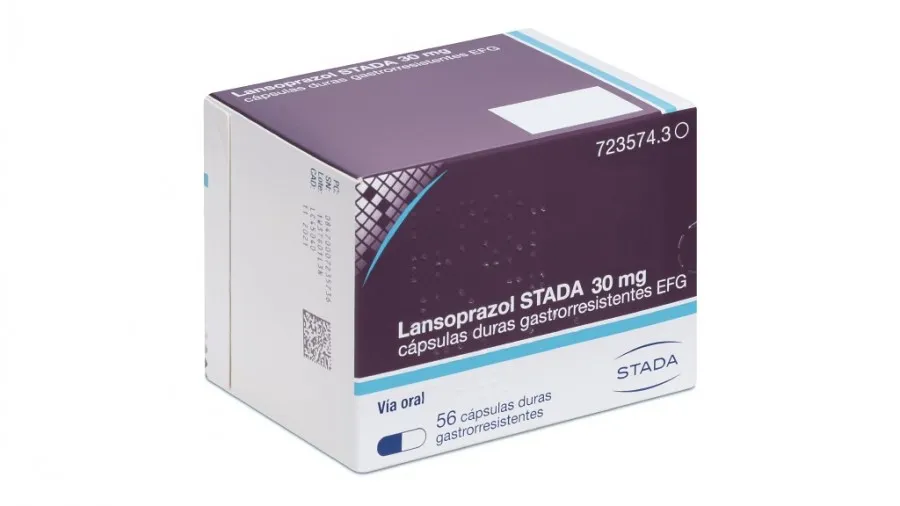 Lansoprazole Almus 30 mg gastro-resistant hard capsules EFG capsules, hard, enteric-coated