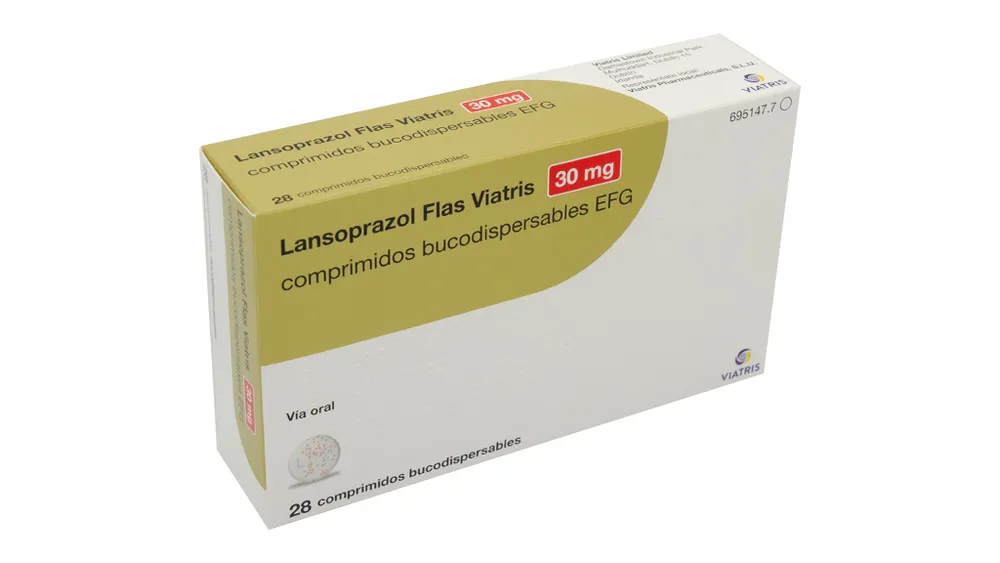 Lansoprazolo Flas Viatris 30 mg compresse bucodispersibili EFG compresse, bucodispersabili