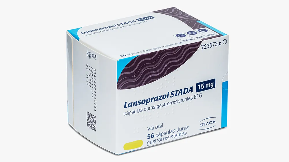 Lansoprazole Stada 15 mg gastro-resistant hard capsules EFG capsules, hard, enteric-coated