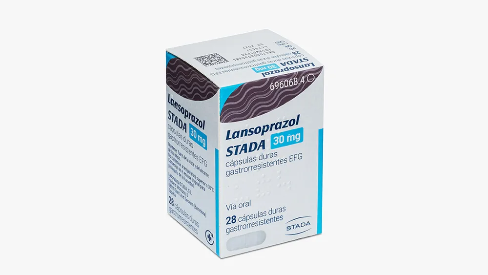 Lansoprazolo Stada 30 mg capsule rigide gastroresistenti EFG capsula, dura gastrorresistente