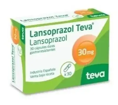 LANSOPRAZOL TEVA-RATIOPHARM 30 mg CAPSULAS DURAS GASTRORRESISTENTES EFG CÁPSULA DURA GASTRORRESISTENTE