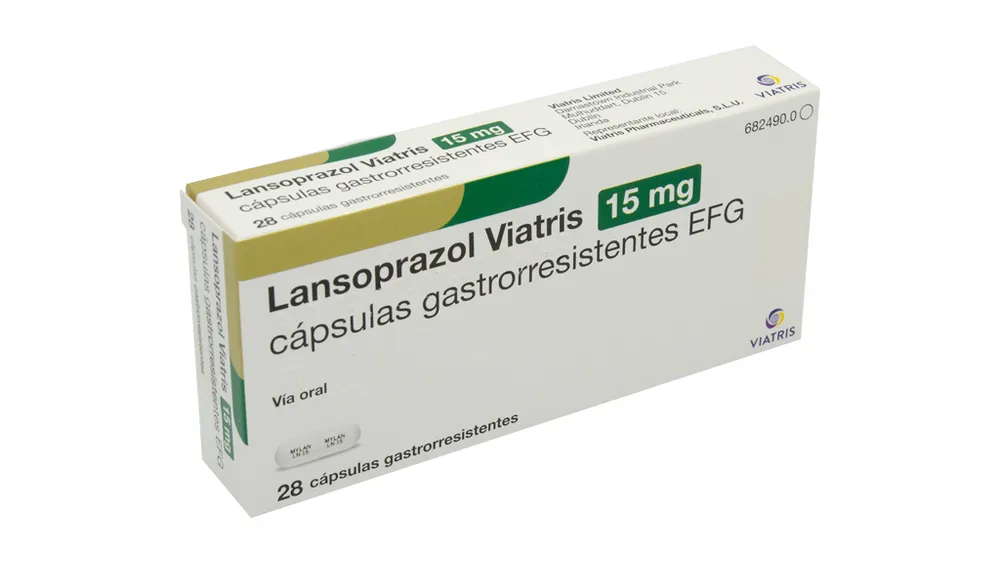 Lansoprazole Viatris 15 mg gastro-resistant capsules EFG capsules, gastro-resistant