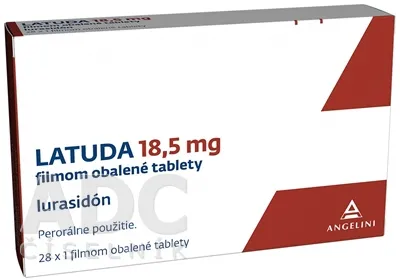 Latuda 18.5 mg film-coated tablets tablets, film-coated