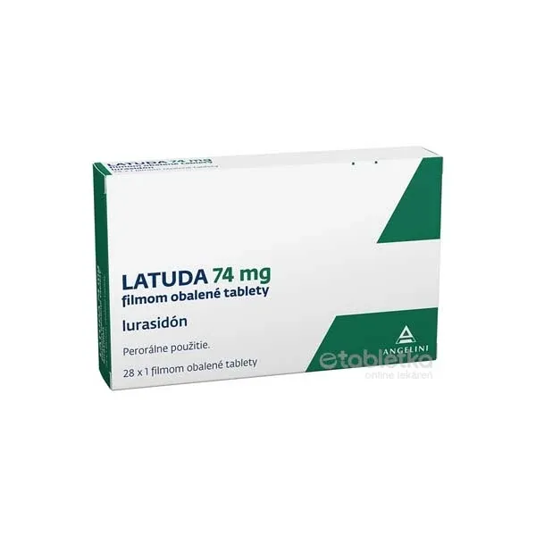 Latuda 74 mg film-coated tablets tablets, film-coated
