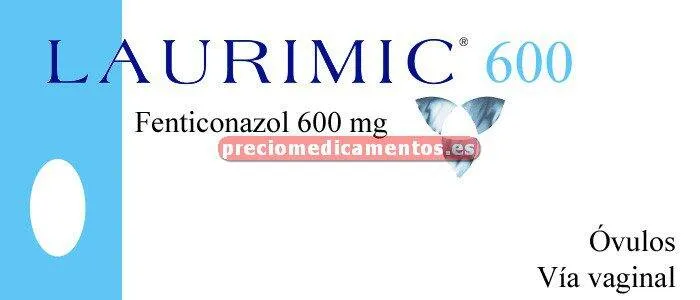 LAURIMIC 600 MG CAPSULA VAGINAL BLANDA CÁPSULA VAGINAL BLANDA