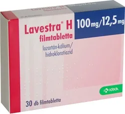 Lavestra HCT 100 mg/12.5 mg film-coated tablets tablets, film-coated