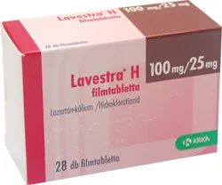 Lavestra Hct 100 mg/25 mg compresse rivestite con film EFG compresse, rivestite con film